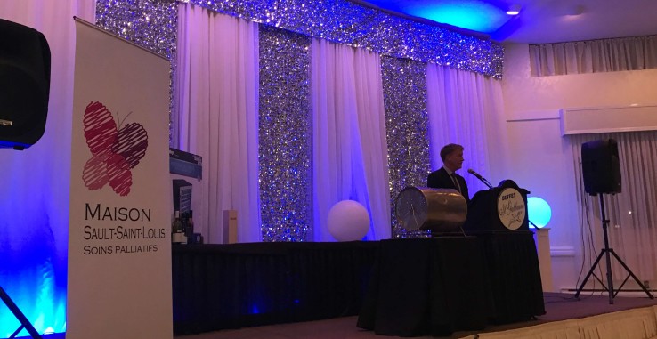 Groupe Quorum, commanditaire lors de la soirée pour la Fondation de la Maison de soins palliatifs Sault Saint-Louis